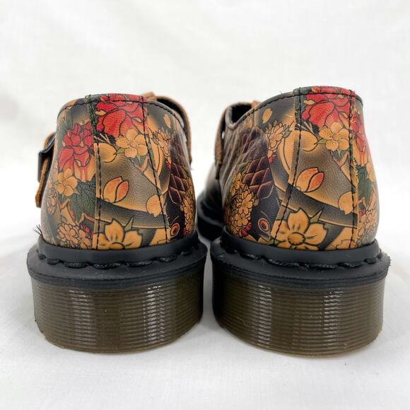 Dr. Martens x Evisu Wagara Polley Tattoo Sleeve Japanese Koi Mary Jane Size US 7 - Picture 7 of 11